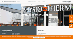 Desktop Screenshot of physiotherm-geinberg.at
